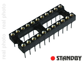 Precision Fassung 22pol  7,62