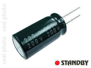 SSL 220uF-200V Capacitor  electrolytic