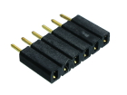 1x06 Female socket straight (10pcs)