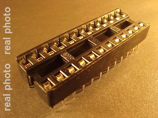 podstawka zwykła 24 pin wąska