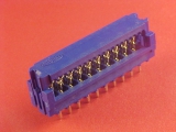 IDC 20 pin, transition for ribbon cable, THT