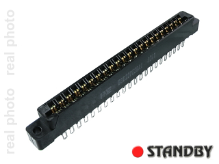 gniazdo R=3,96mm; 44 pin; proste