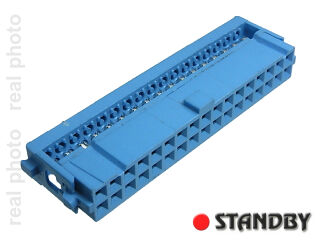 IDC 34 pin, female, for ribbon cable