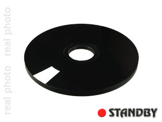 Stator für 28 mm Drehknopf schwarz