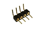 PCB connectors 2,54mm single row 4 pins