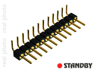 1x12 Pin header angled