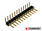 1x12 Pin header angled