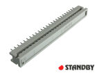 IDC 50 pin, transition for ribbon cable, THT