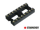 precision socket 16pin smd