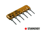 Resistor network 3x100R