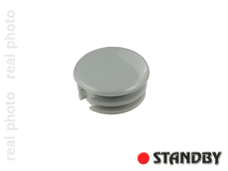 Cap for 14,5 mm knob glossy gray