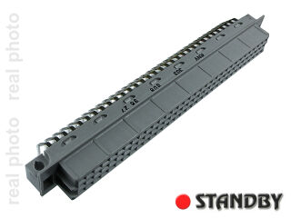 Female angled 96 pin type R