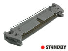 IDC 40 pin, male, THT, straight, to connect with latch