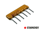 Resistor network 3x1k2 (10pcs)