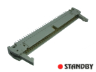 IDC 64 pin, male, THT, straight, standard latch